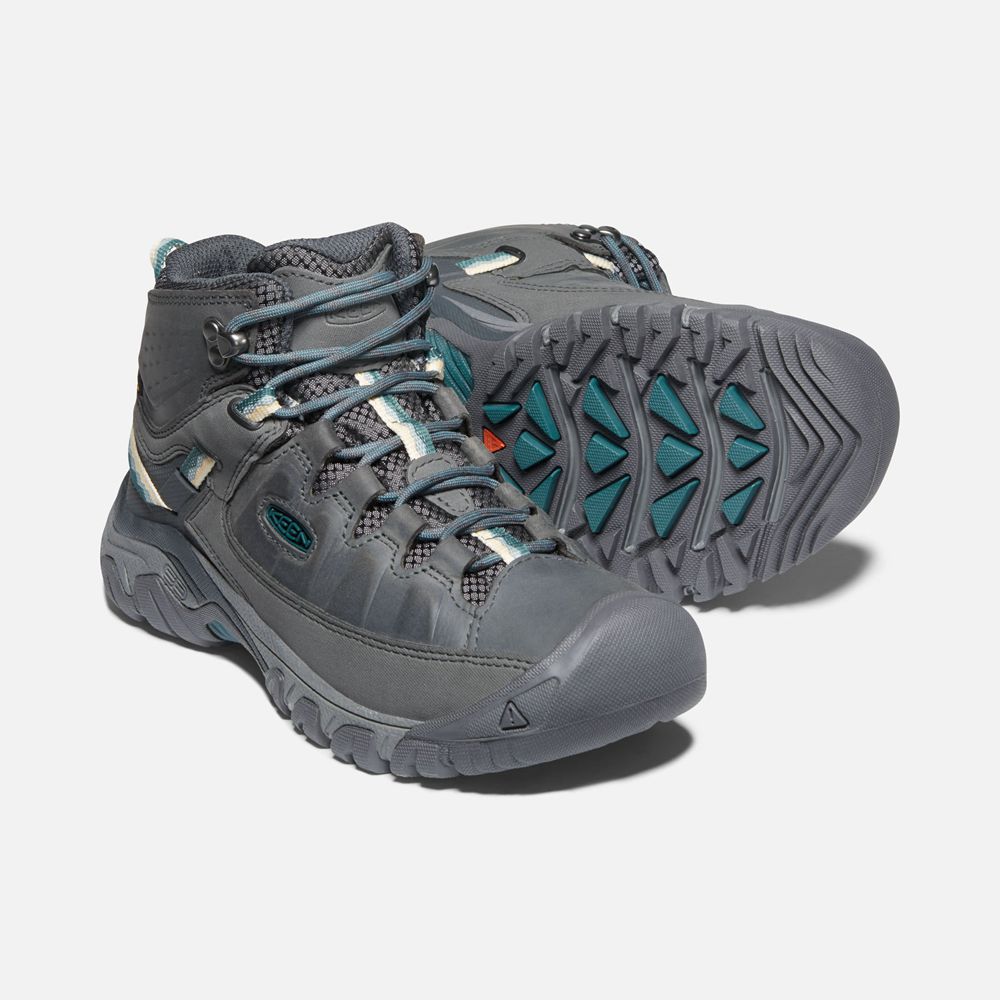 Keen Vandringskängor Dam Mörk Grå - Targhee Iii Waterproof Mid - 768491AUT